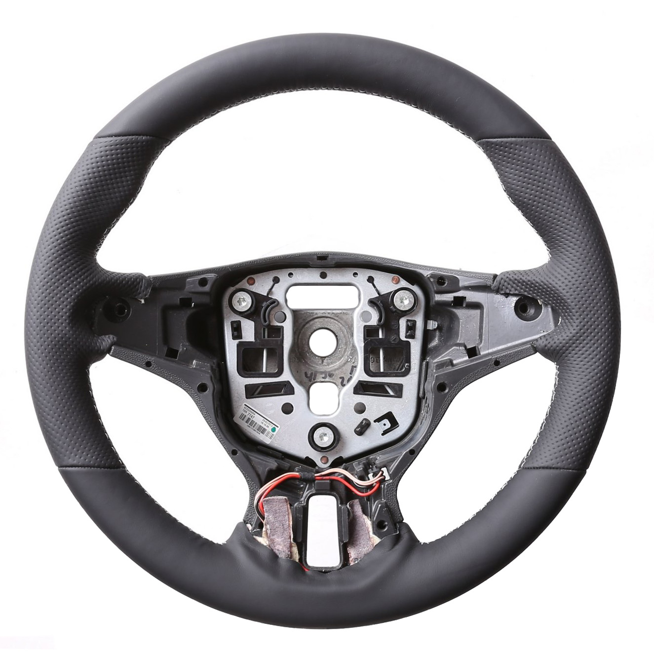 Opel Lenkrad Adam Kombibezug Naht silber