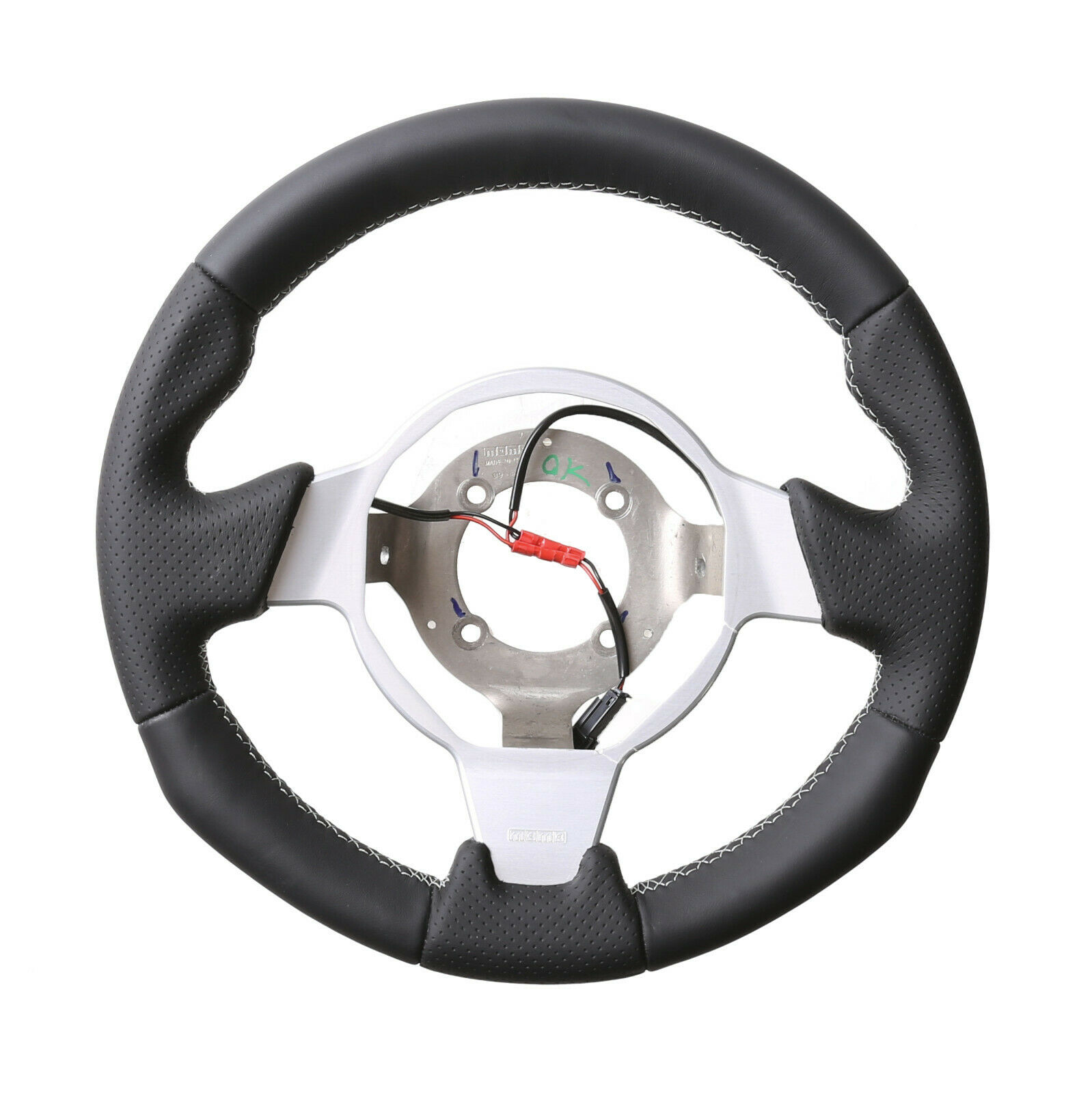 Opel Lenkrad  Speedster Lotu Elise Kombibezug  Naht silber