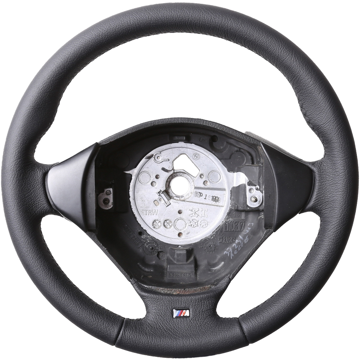 BMW Lenkrad E36 E38 E39 Z3 M-Sport Klassisch nur genarbt Naht schwarz
