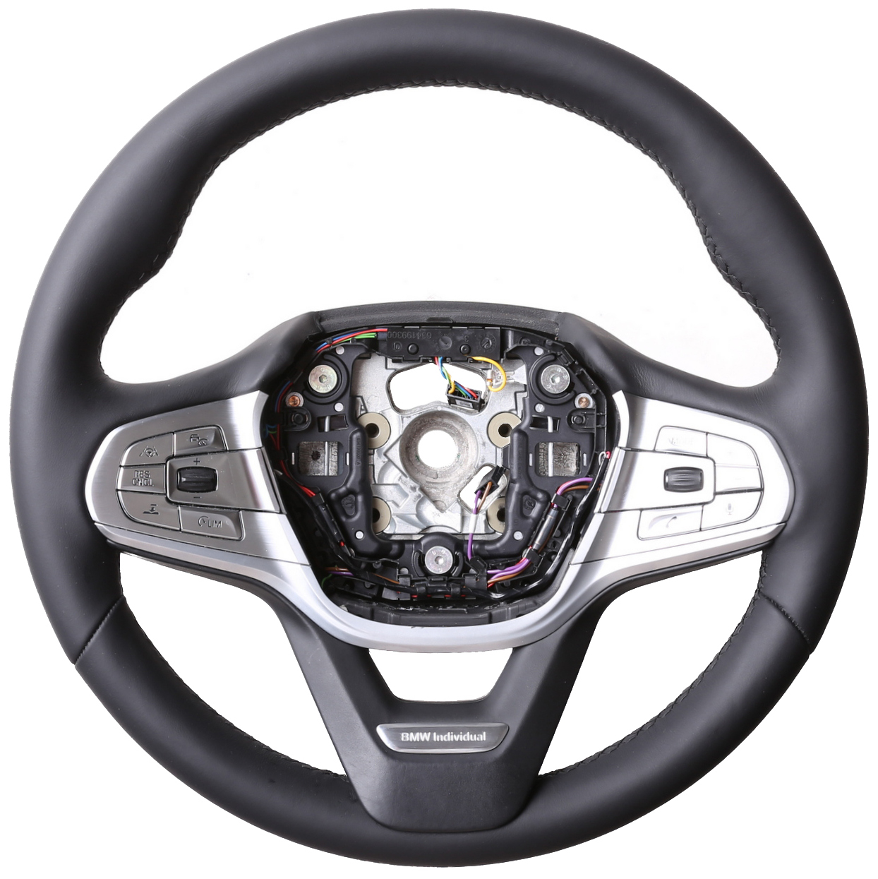 BMW Lenkrad G01 G02 G05 G06 G11 G14 G15 G16 Nappa schwarz Naht schwarz