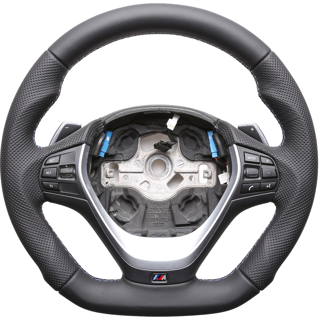 BMW Lenkrad F20 F21 F22 F30 F31 F32 F33 F34 F36  Abgeflacht Kombibezug M-Naht