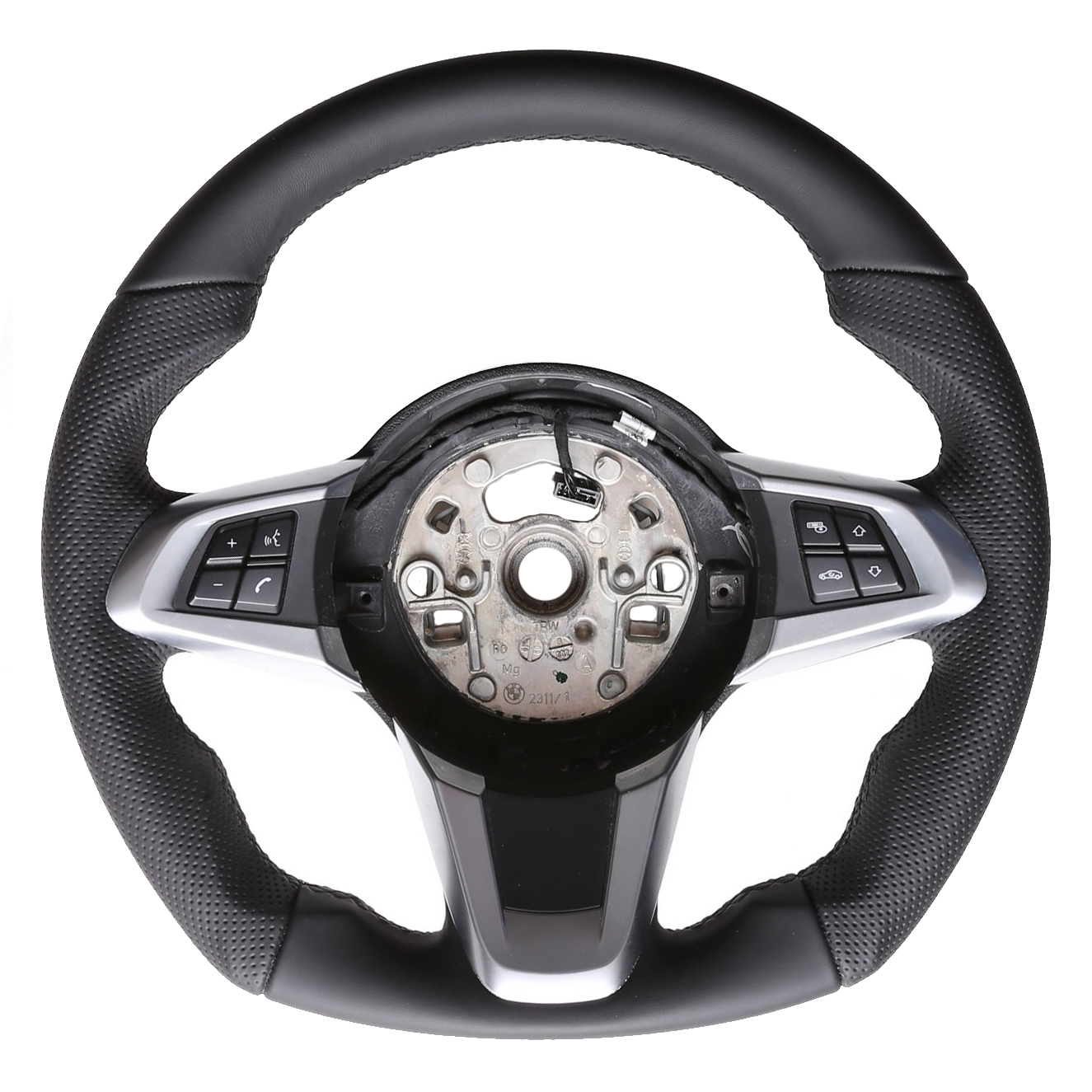 BMW Lenkrad Z4 E89 Sport Abgeflacht NEU Kombibezug Naht schwarz