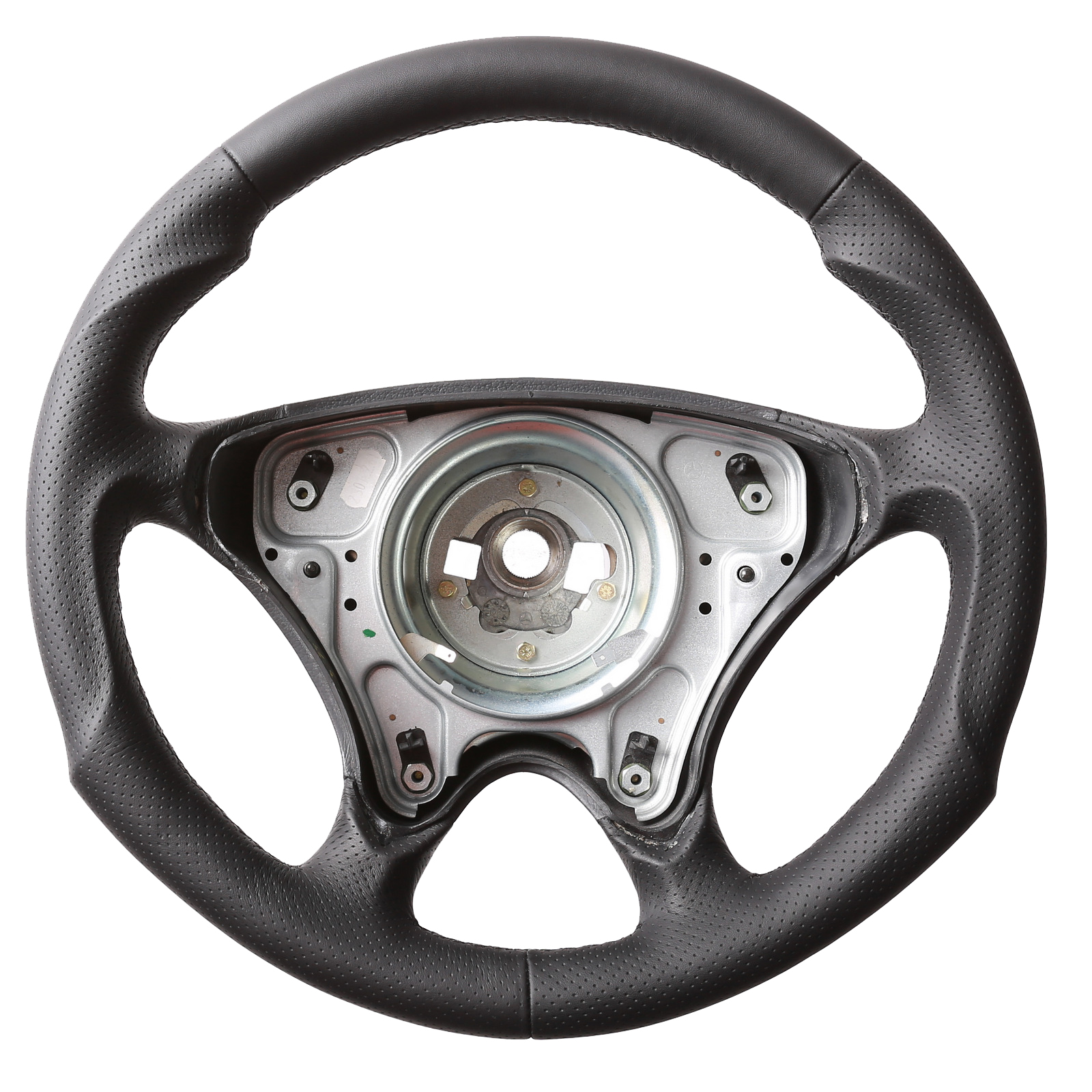 Mercedes Lenkrad W202 C Klasse R129 SL R170 SLK Tuning Kombibezug Naht schwarz