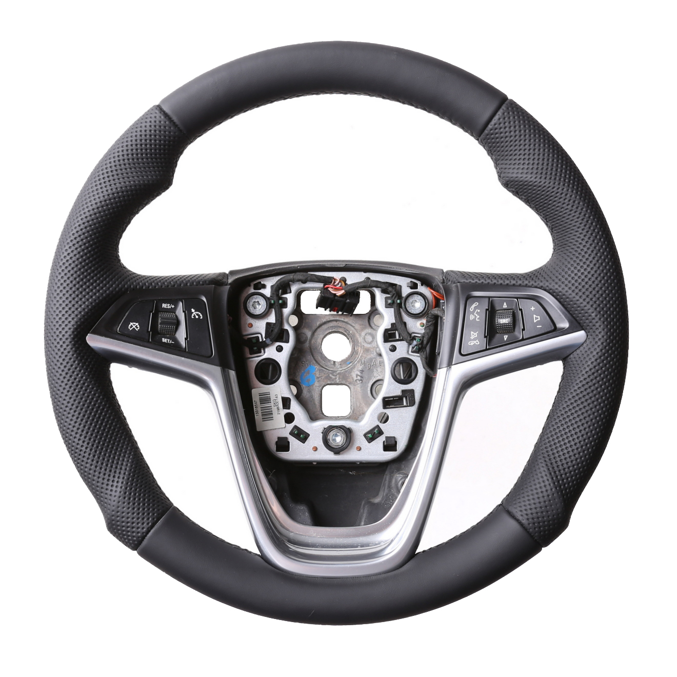 Opel Lenkrad Astra J Zafira C Insignia A Cascada Meriva Mokka Tuning Kombibezug Naht schwarz