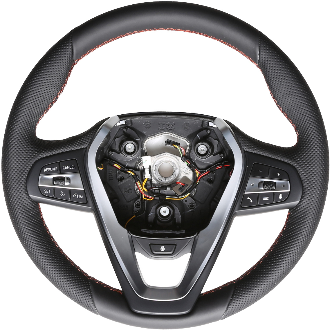 BMW Lenkrad G20 G21 G28 G22 G23 G30 G32 F40 F44 Kombibezug Naht orange