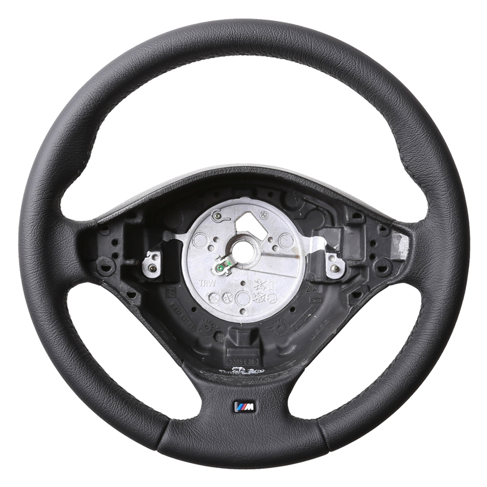 BMW Lenkrad E36 E38 E39 Z3 M-Sport Klassisch nur genarbt Naht schwarz