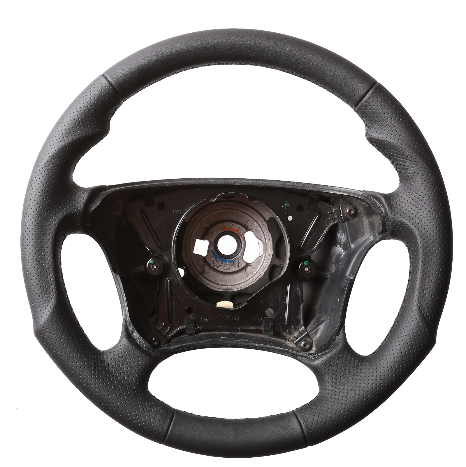 Mercedes Lenkrad  W210 E Klasse W208 CLK W215 W220 Tuning Kombibezug Naht schwarz