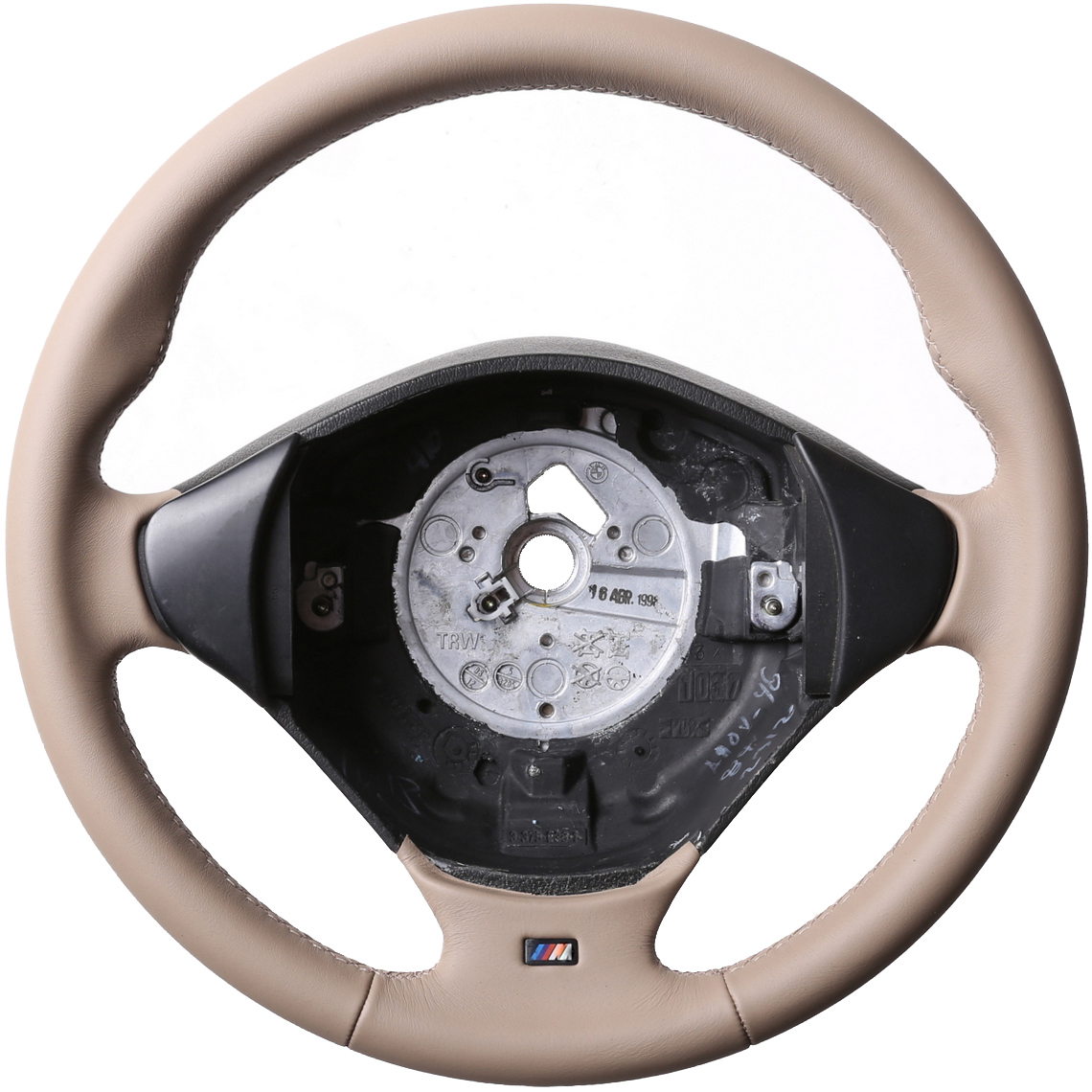 BMW Lenkrad E36 E38 E39 Z3 M-Sport nur Nappa beige Naht beige