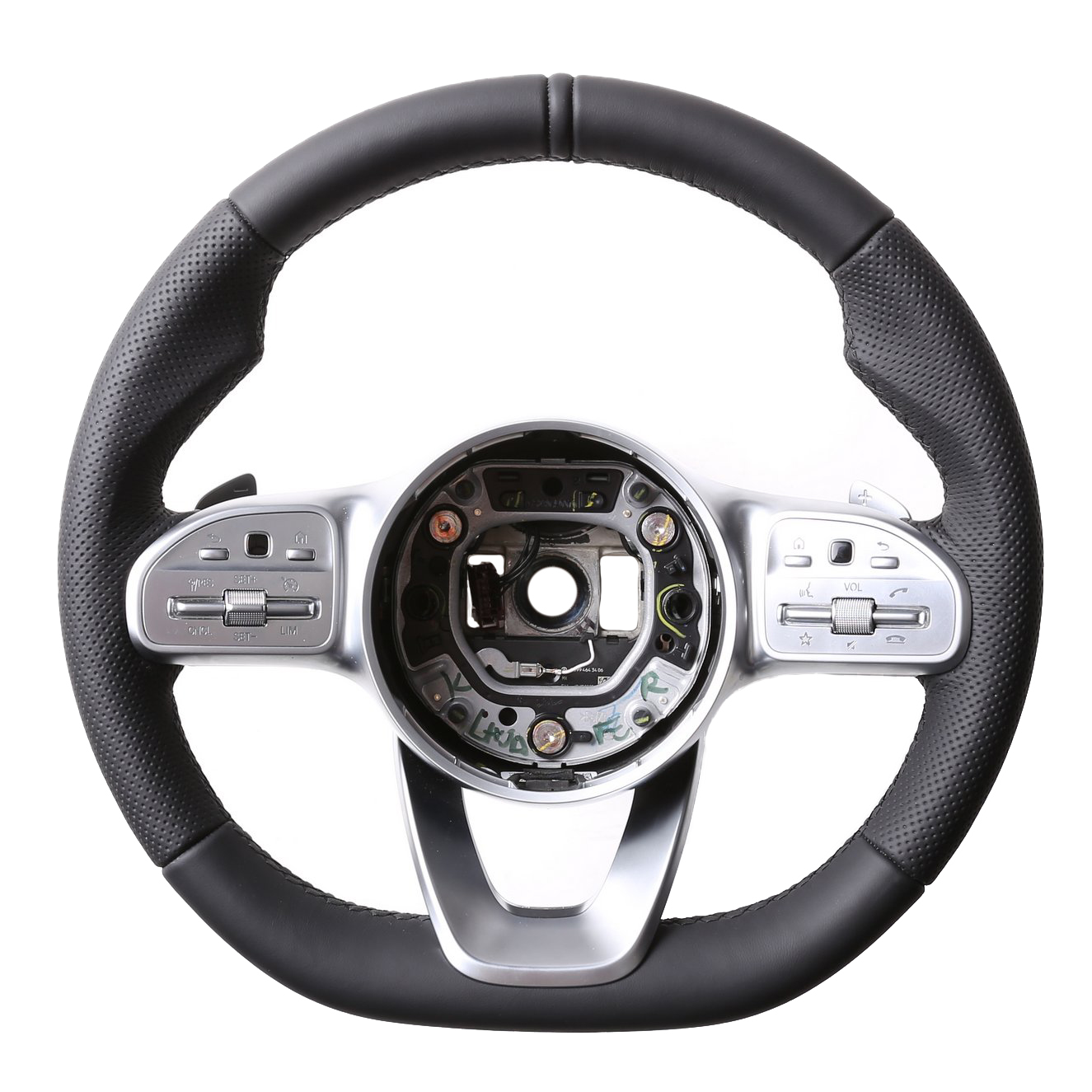 Mercedes Lenkrad CLA W118 GLB X247 GLS X167 Daumenauflagen Kombibezug 12 Uhr