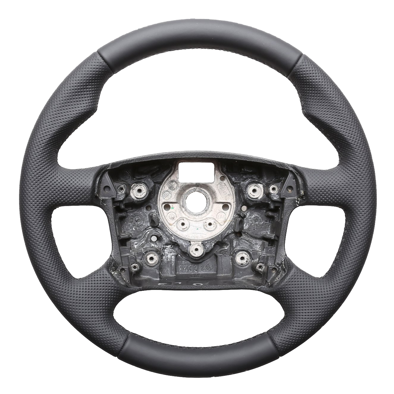 VW Lenkrad T5 Sharan Passat Golf 4 MFL Daumenauflagen Kombibezug Naht schwarz