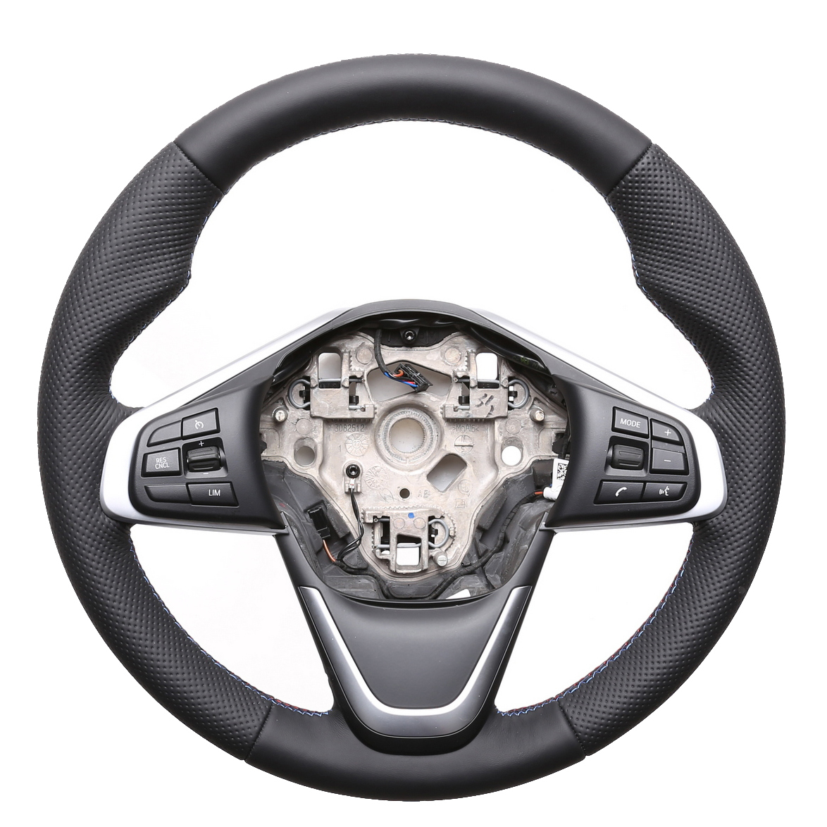 BMW Lenkrad X1 F48 X2 F39 Daumenauflagen inkl. Moosgummi Kombibezug M-Naht