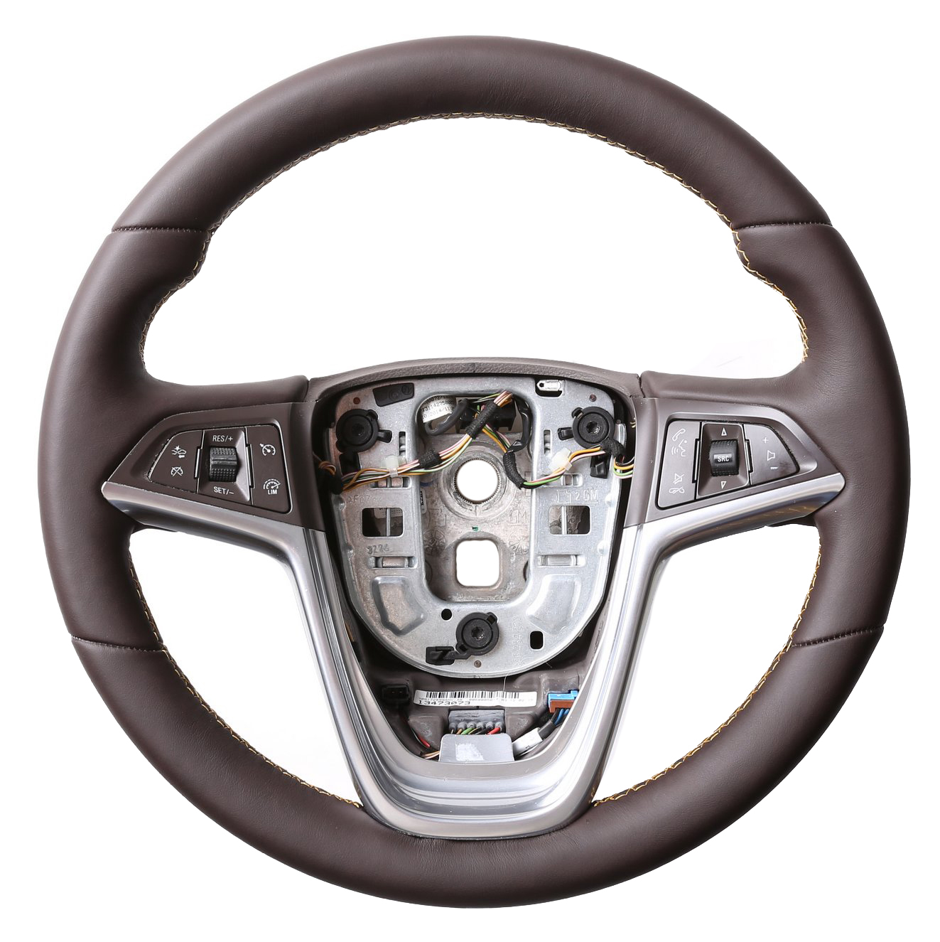 Opel Lenkrad Astra J Zafira C Insignia A Cascada Meriva Mokka braun nur Nappa Naht braun