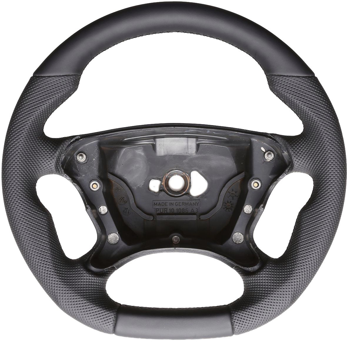 Mercedes Lenkrad R230 W209 W211 E G Klasse CLK SL Abgeflacht NEU Kombibezug Naht schwarz