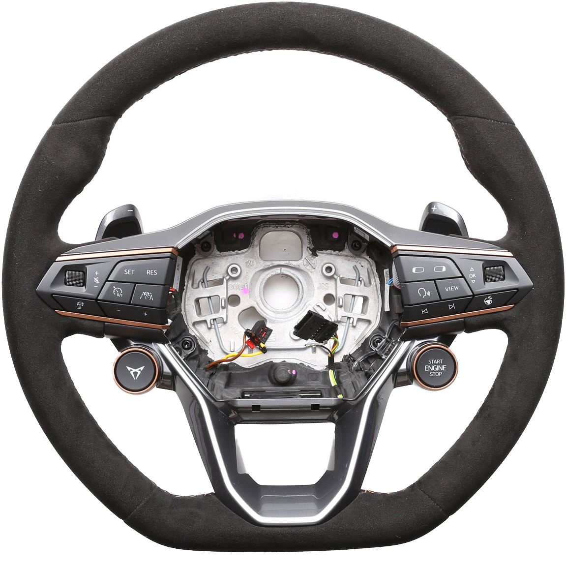 Cupra Lenkrad Ateca Born Formentor Leon Alcantara Naht braun