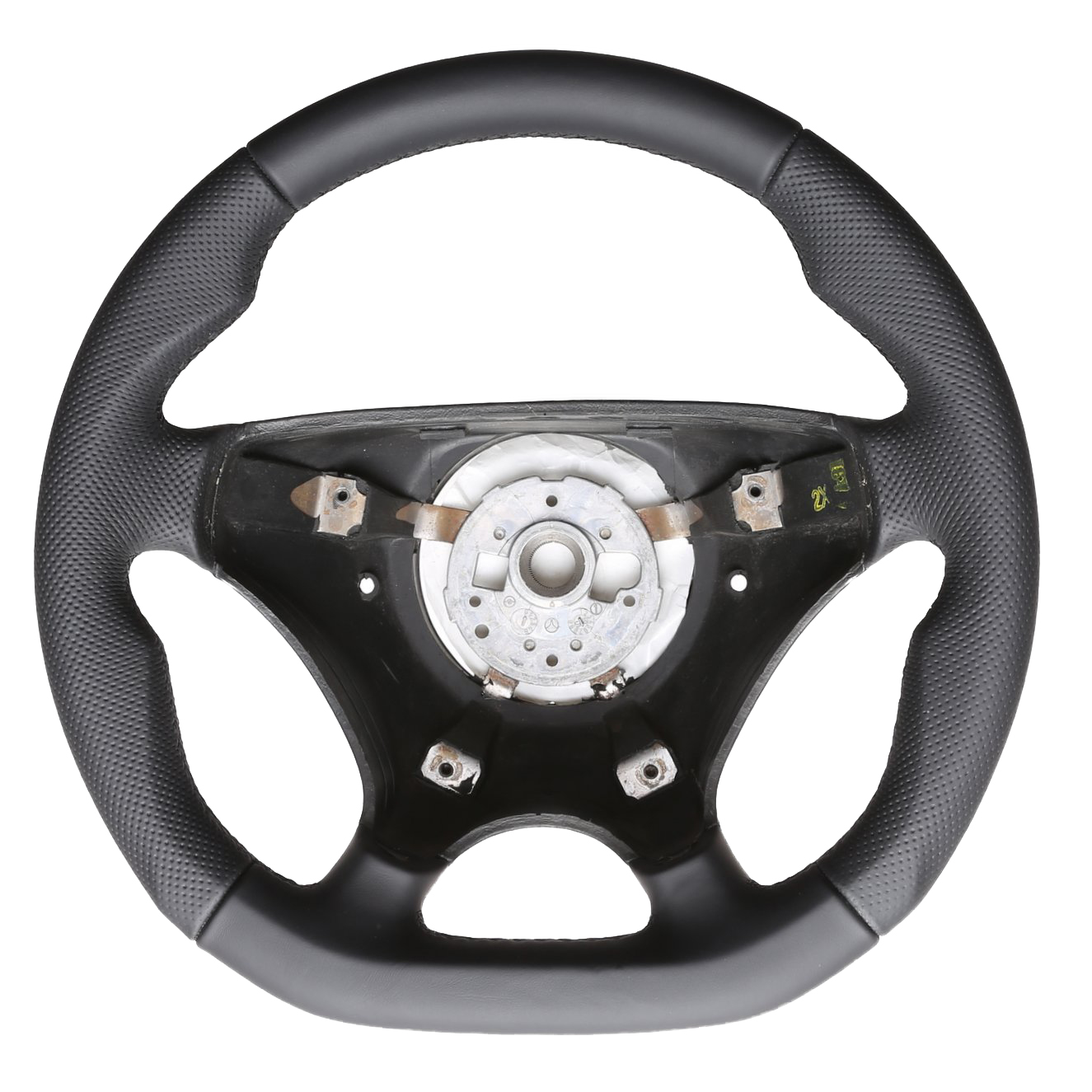 Mercedes Lenkrad W202 W124 R129 C E SL Klasse Sport Abgeflacht NEU Kombibezug Naht schwarz