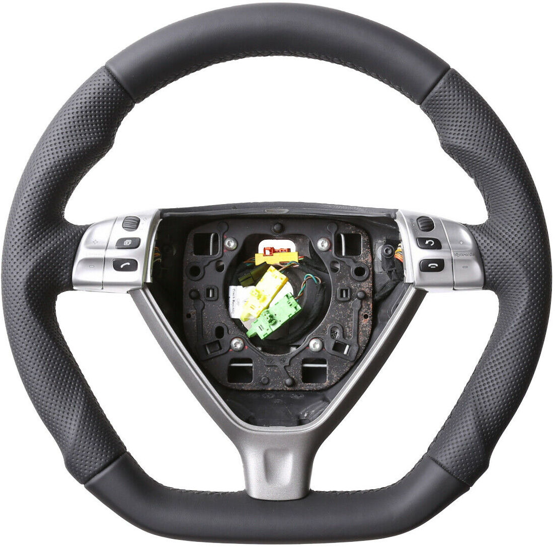 Porsche Lenkrad 911 997 Boxster Cayman 987 Abgeflacht Kombibezug Naht schwarz