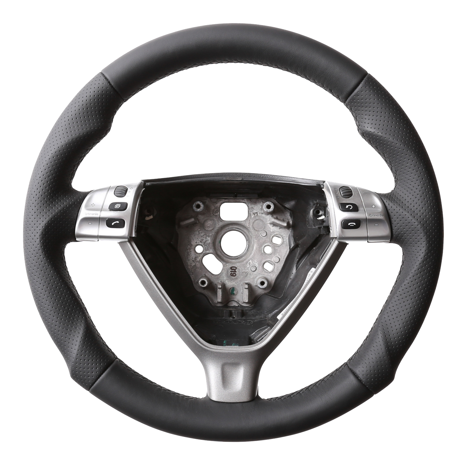 Porsche Lenkrad 911 997 Boxster Cayman Tuning Kombibezug Naht schwarz