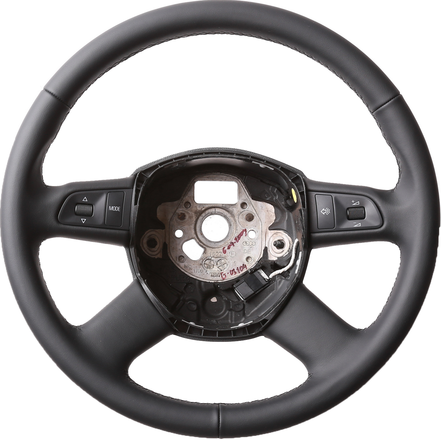 Audi Lenkrad A3 A4 A6 A8 Q5 Q7 Klassisch nur Nappa Naht schwarz