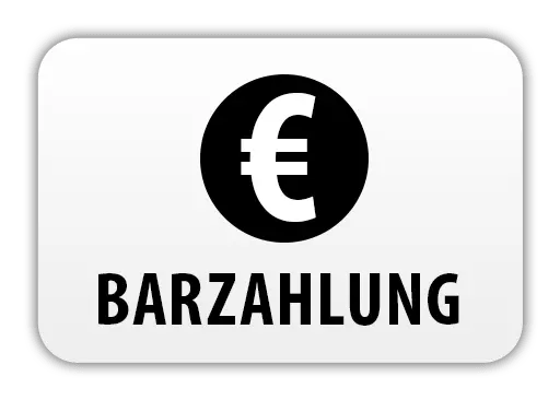 Barzahlung bei Abholung
