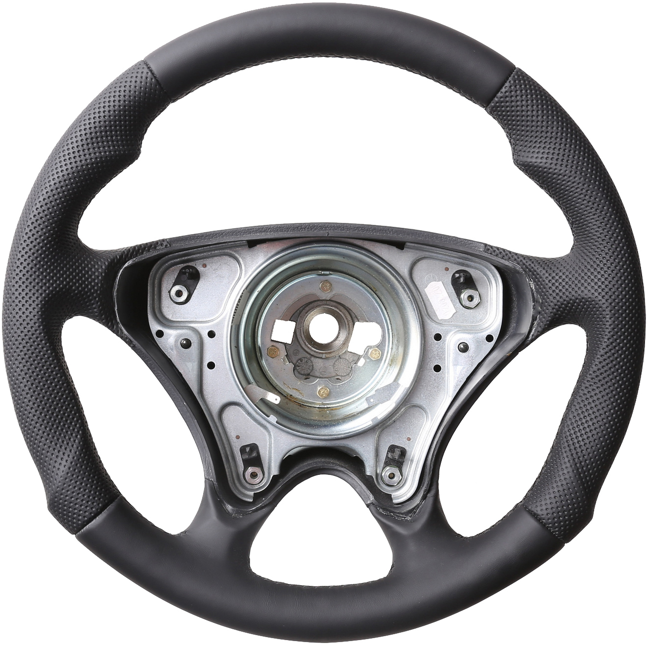 Mercedes Lenkrad W202 C Klasse R129 SL R170 SLK Tuning Kombibezug Naht schwarz