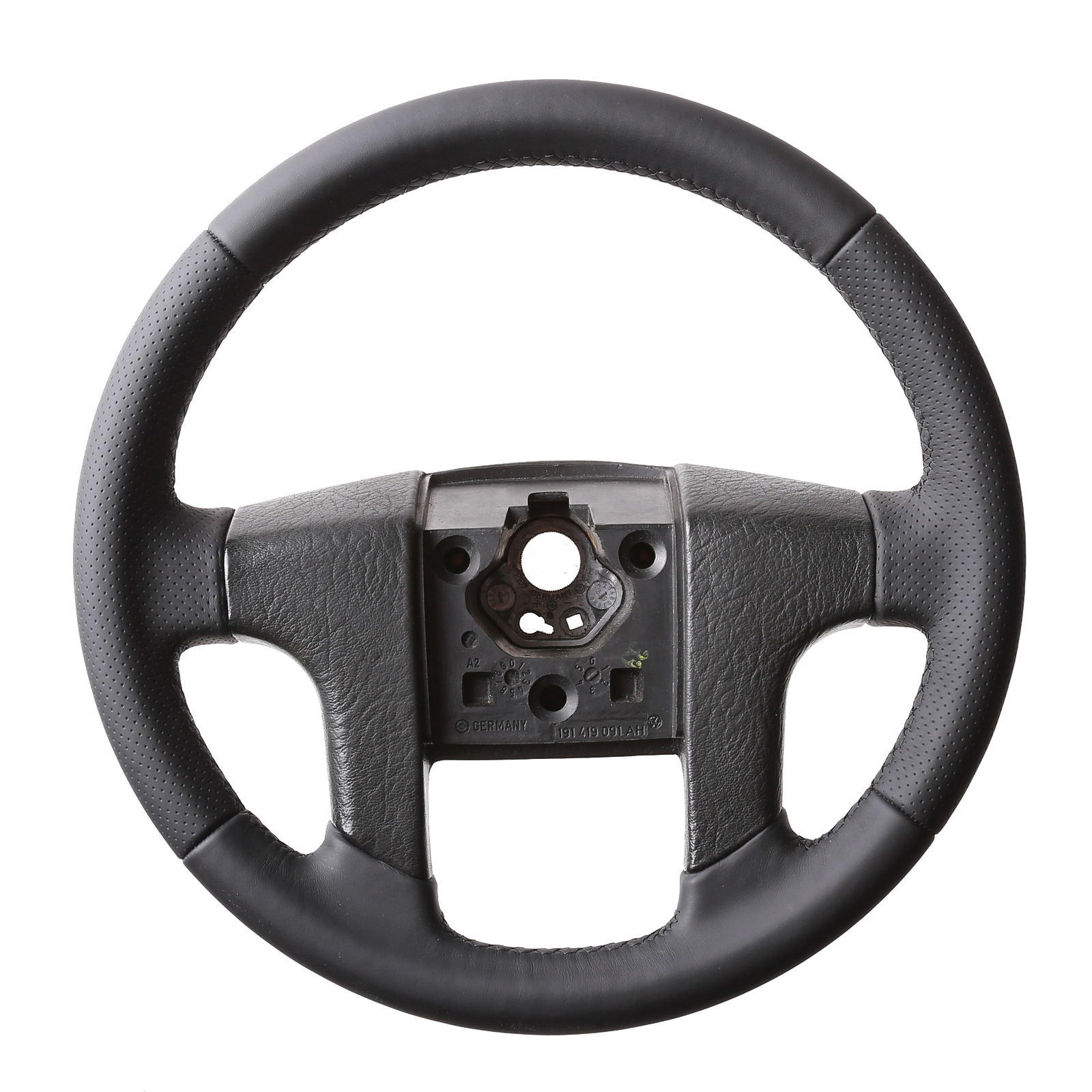VW Lenkrad Passat 35i Vr6 G60 Golf 2 GTi Klassisch Kombibezug Naht schwarz