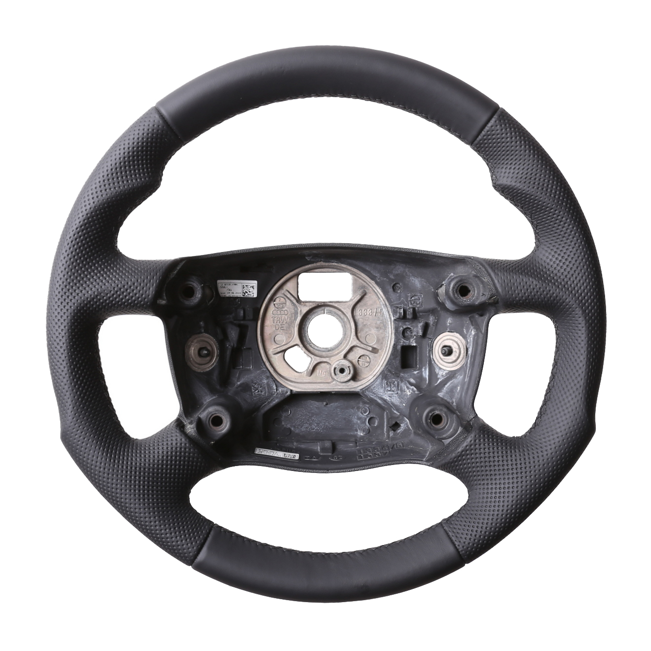 Audi  Lenkrad A2 A3 A4 A6 A8 Tuning Kombibezug Naht schwarz