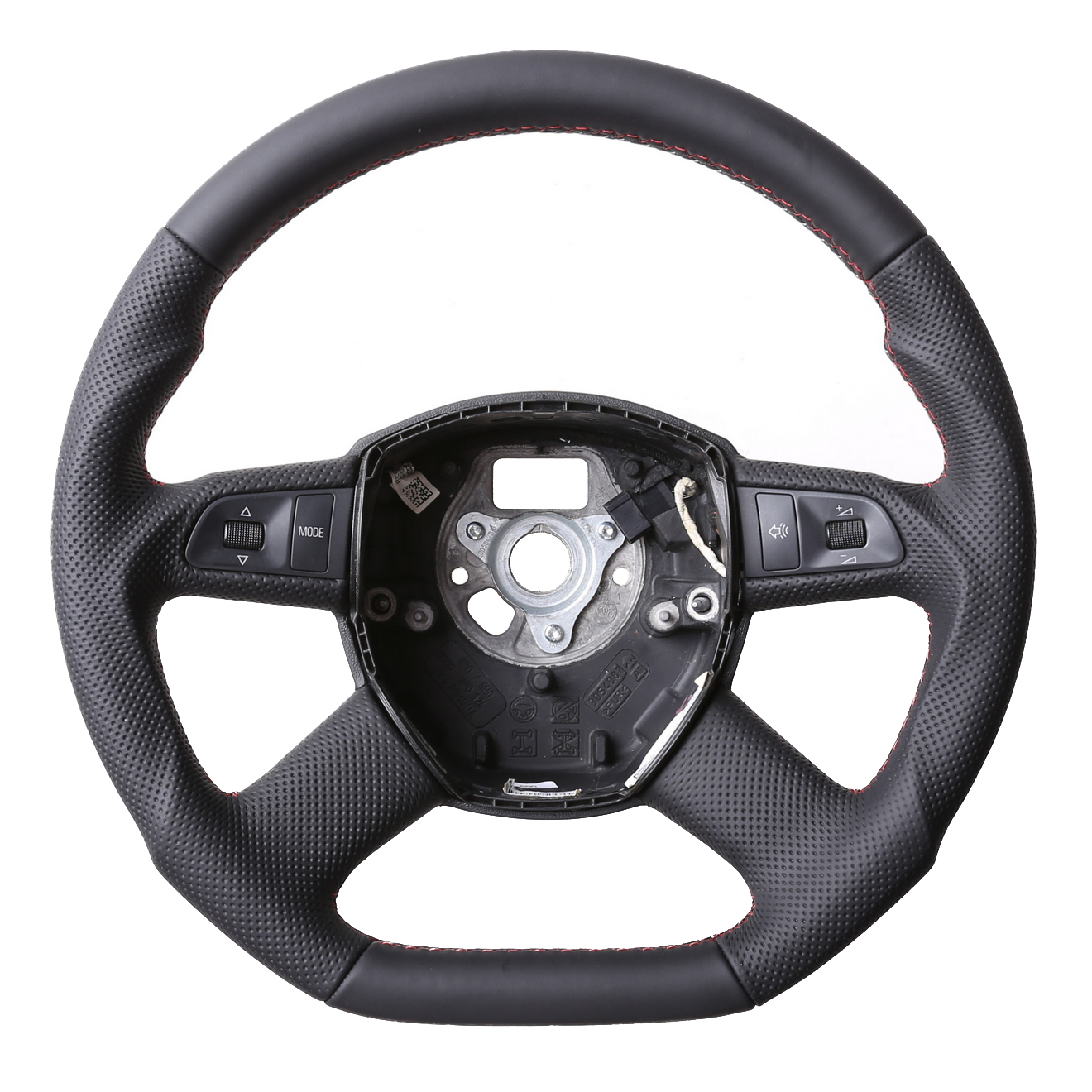 Audi Lenkrad A3 A4 A6 A8 Q5 Q7 Abgeflacht MFL Kombiebzug S-Line Naht