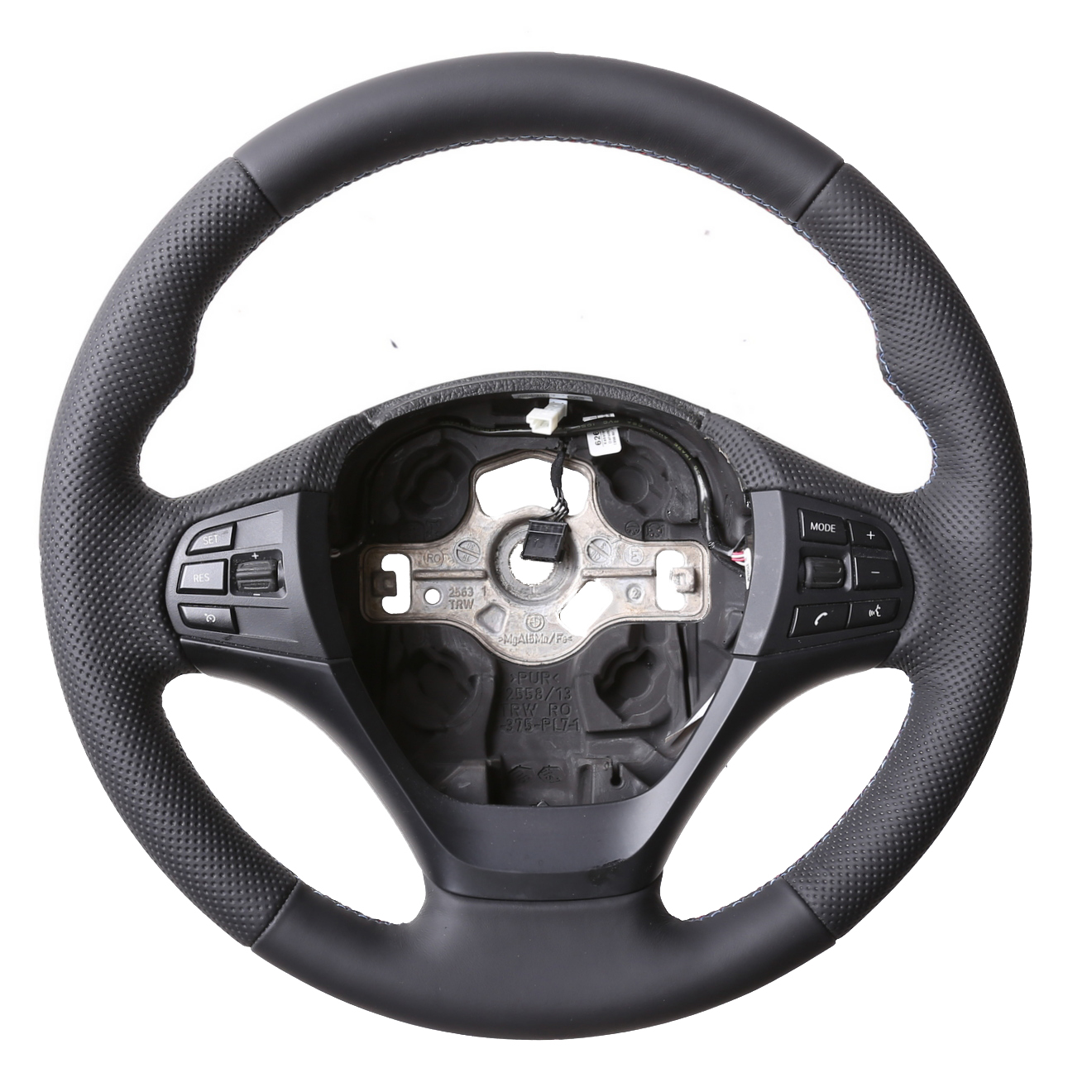 BMW Lenkrad F15 F20 F21 F22 F30 F32 F33 F34 Daumenauflagen Kombibezug inkl. Moosgummi M-Naht