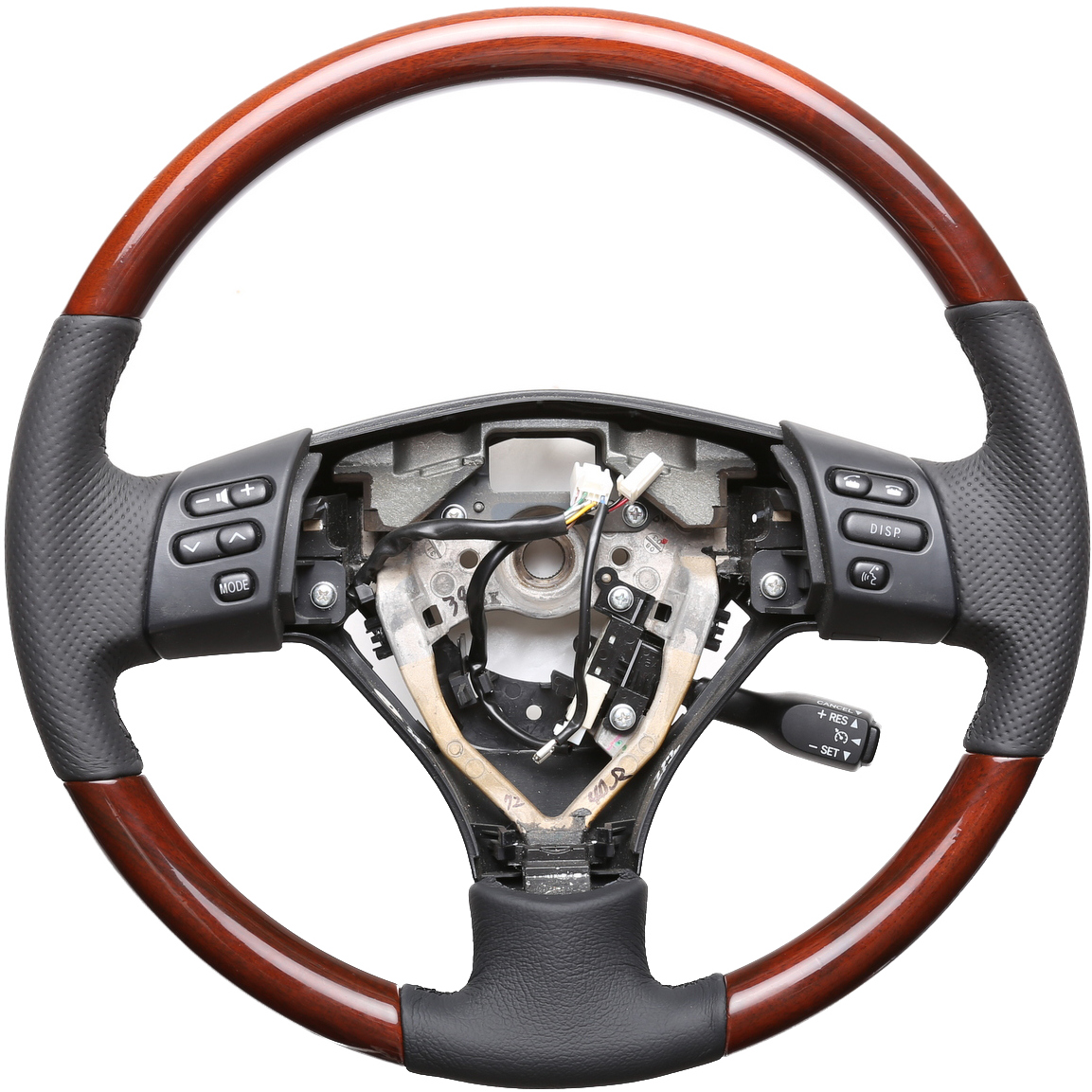 Lexus Lenkrad SC430 II Bezug aus Perfora Naht schwarz