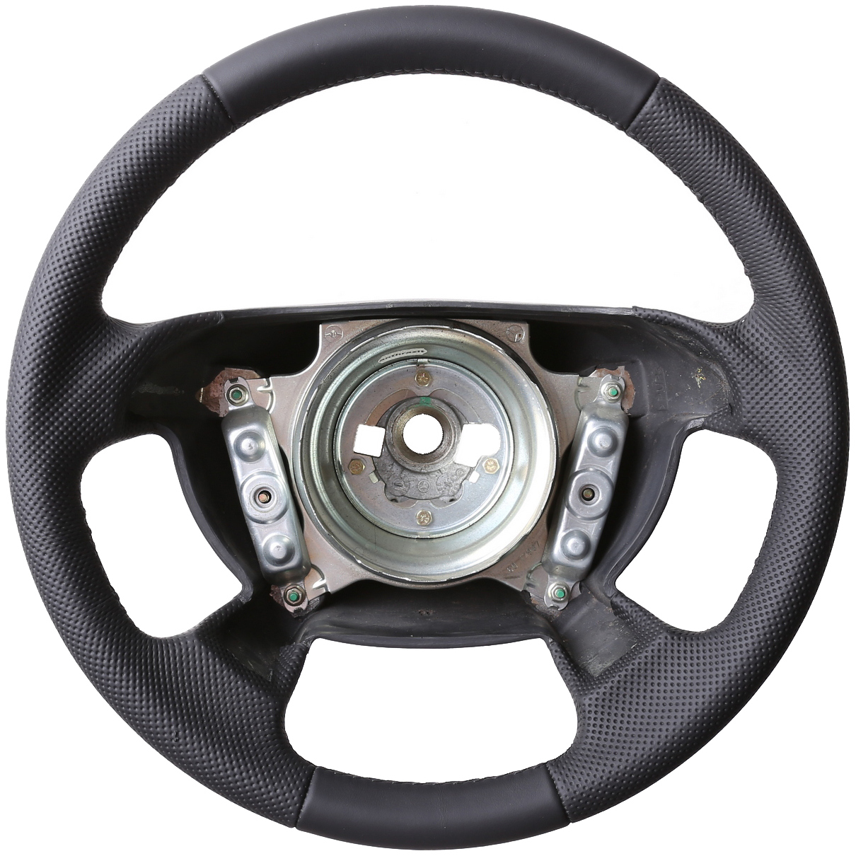 Mercedes Lenkrad CLK W208 SLK R170 SL R129 W202 Klassisch Kombibezug Naht schwarz