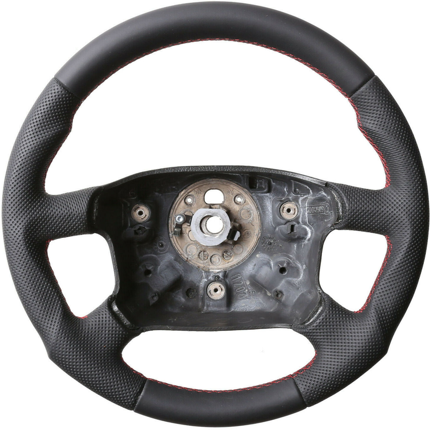 Seat Lenkrad Alhambra Sharan Tuning Kombibezug Naht rot