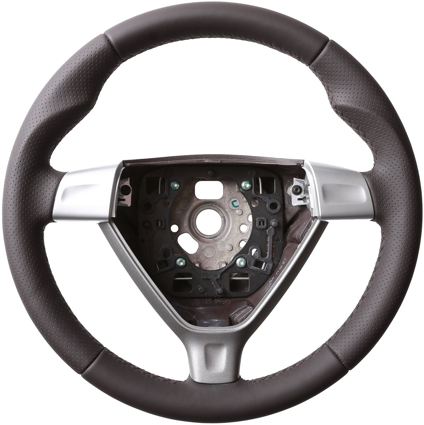 Porsche Lenkrad 911 997 Boxster Cayman 987  Cocoabraun Daumenauflagen Kombibezug inkl. Moosgummi