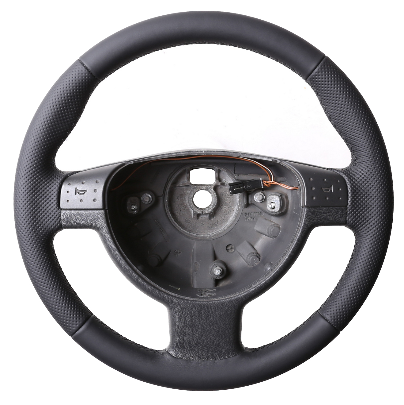 Opel Lenkrad Astra J Zafira C Insignia Kombibezug Naht schwarz