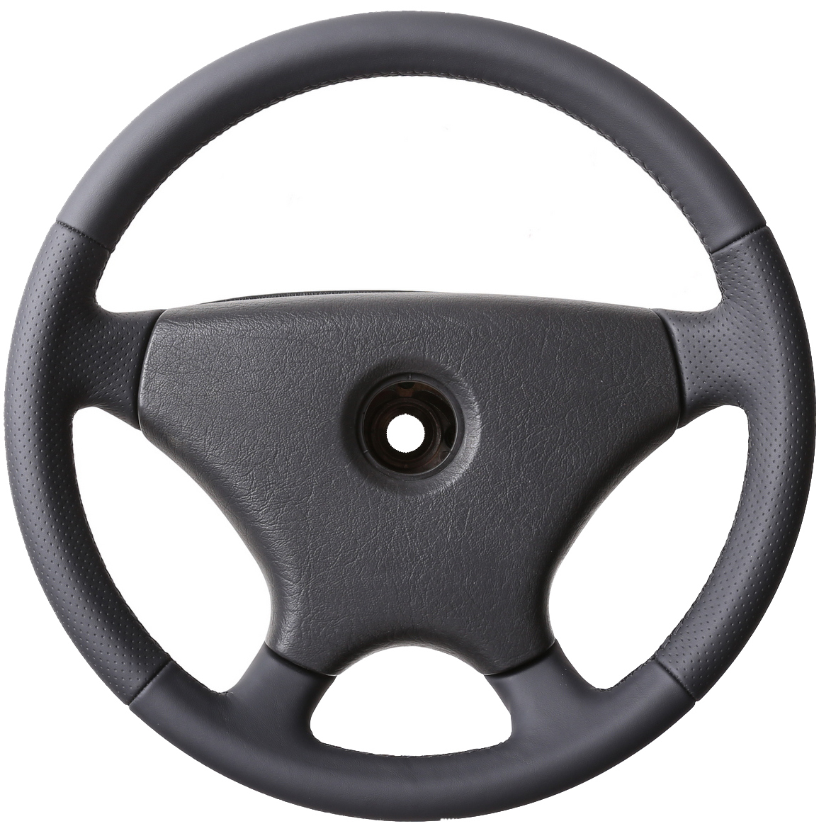 Mercedes Lenkrad W201 W202 W124 R129 C E SL Kombibezug Naht schwarz