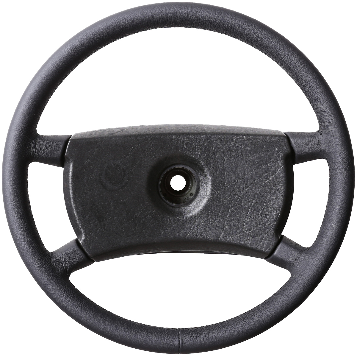 Mercedes Lenkrad W116 W123 124 126 R107 nur genarbt Naht schwarz