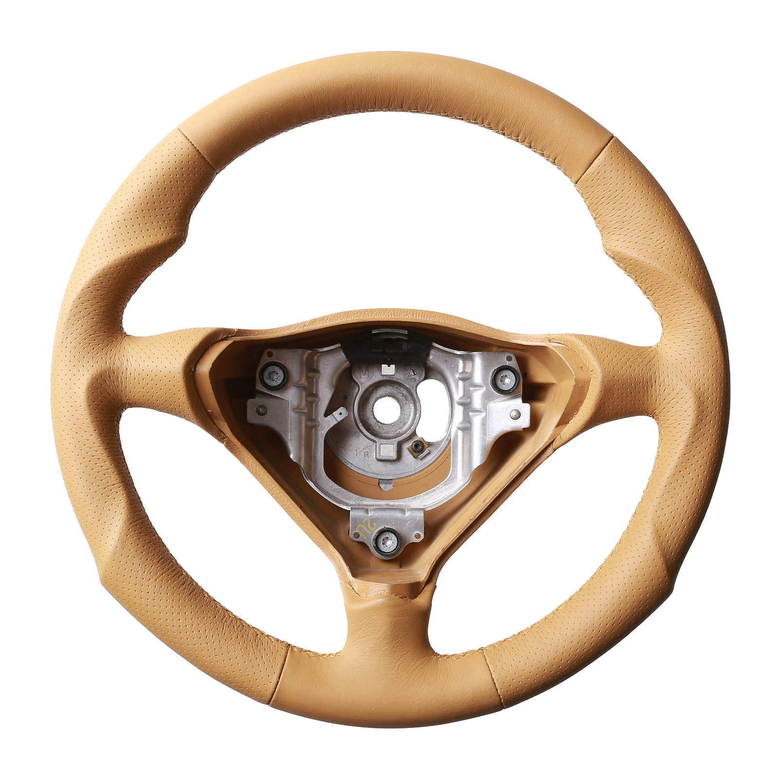 Porsche Lenkrad 911 993 996 986 Boxster Sport NaturbraunTuning Kombibezug Naht naturbraun