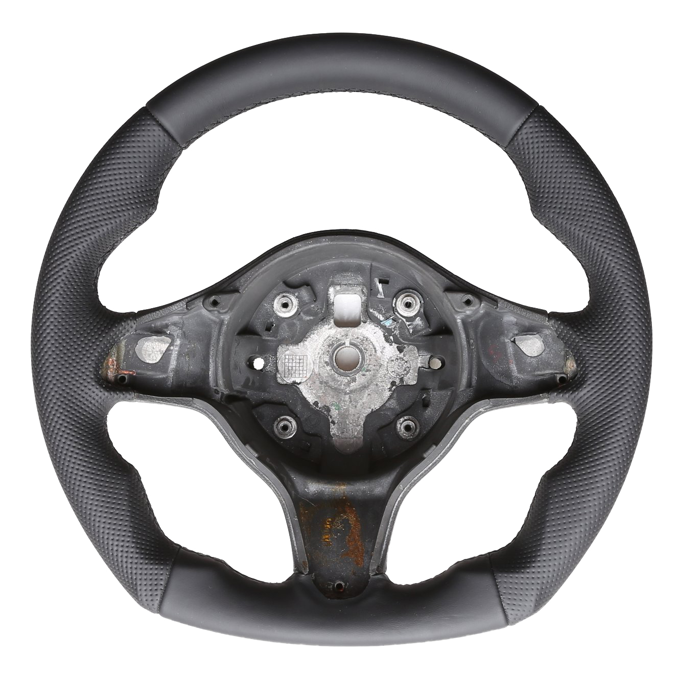 Alfa Romeo Lenkrad 159 Brera Spider Abgeflacht NEU Kombibezug Naht schwarz