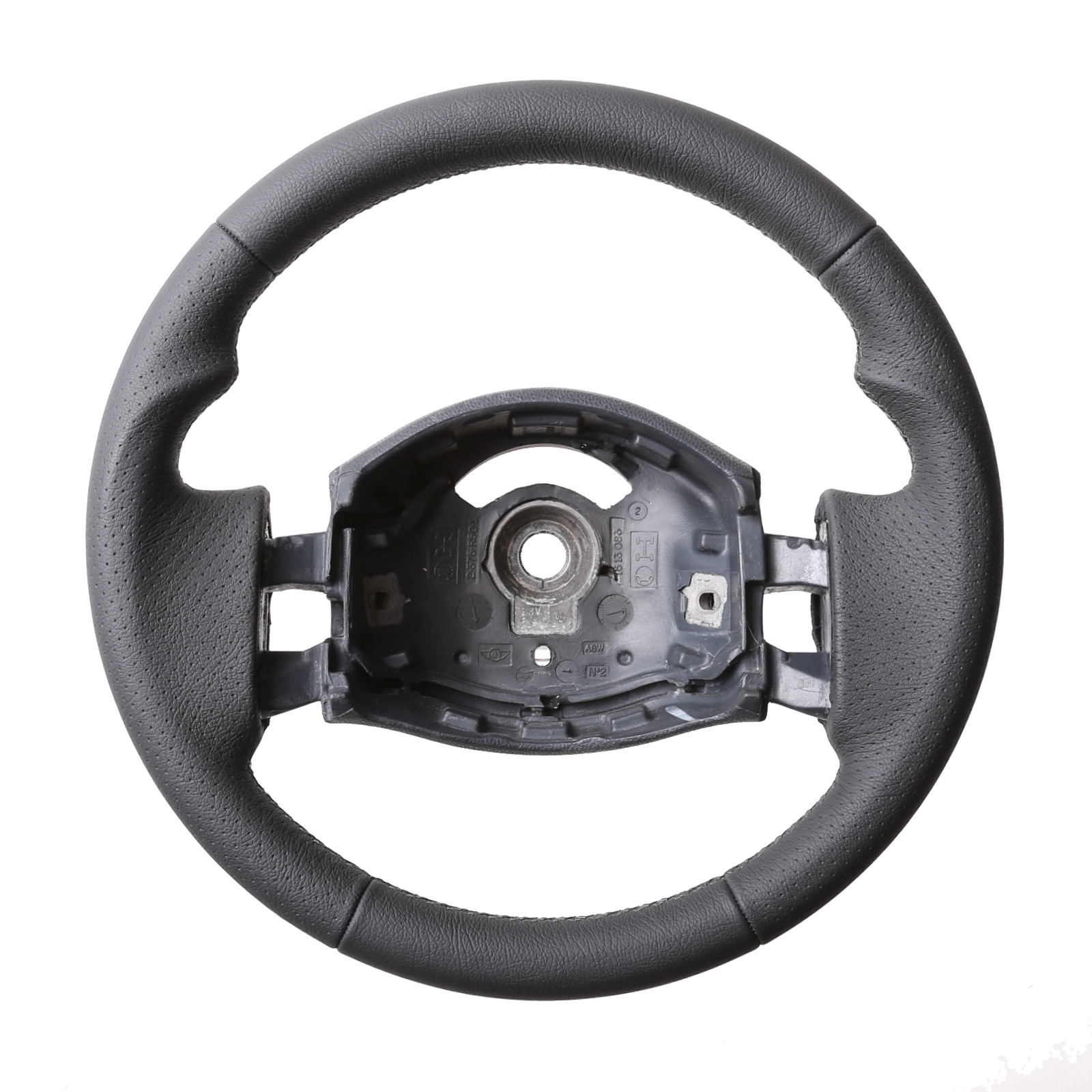 Mini Lenkrad One Cabrio Cooper R50 R52 R53 Daumenauflagen Kombibezug genarbt Naht schwarz