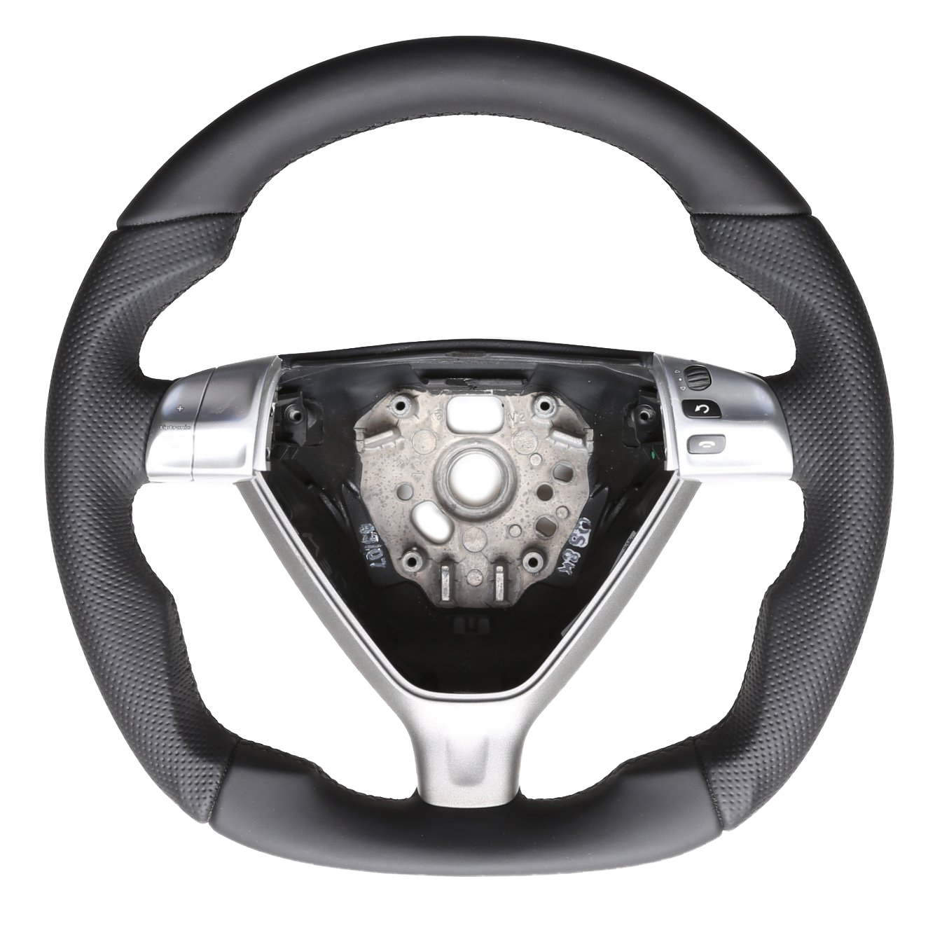 Porsche Lenkrad 911 997 Boxster Cayman 987 Abgeflacht NEU Kombibezug Naht schwarz