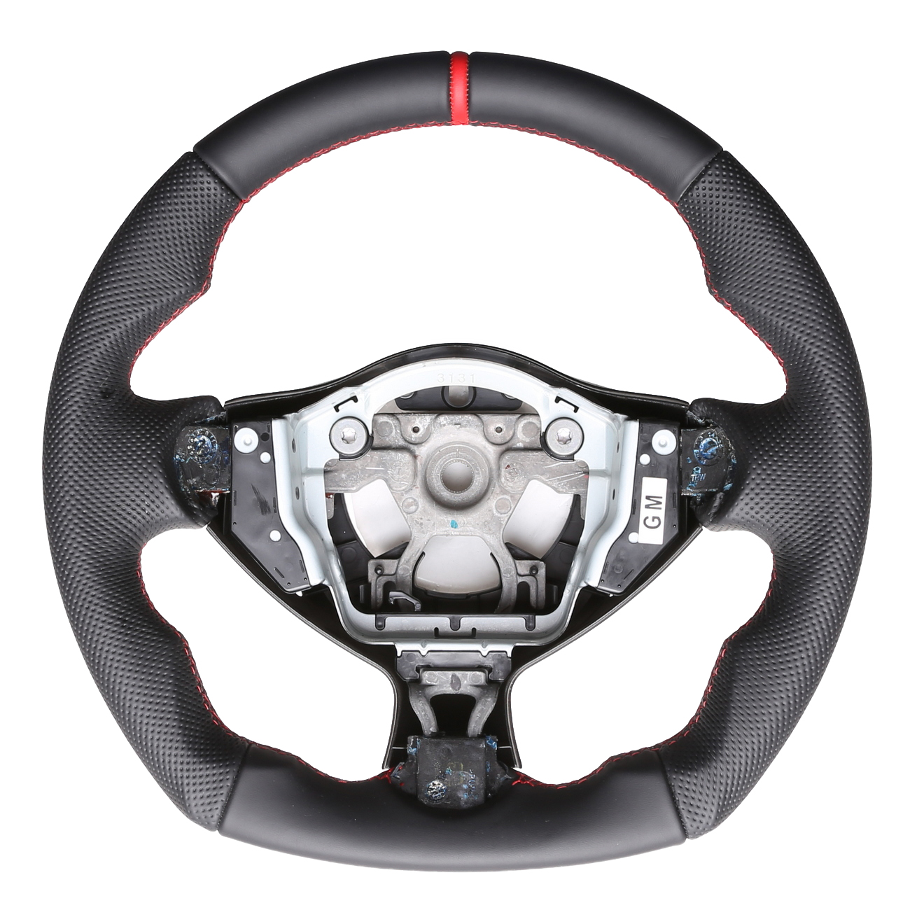 Infinity Lenkrad FX Abgeflacht NEU 12 Uhr Markierung rot Naht rot