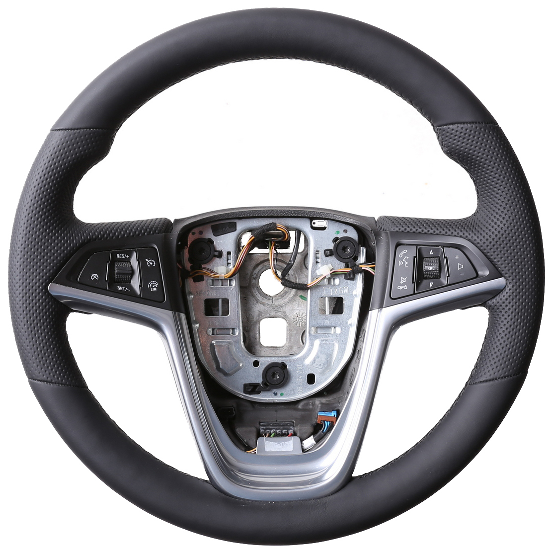 Opel Lenkrad Astra J Zafira C Insignia A Cascada Meriva Mokka Kombibezug Naht schwarz