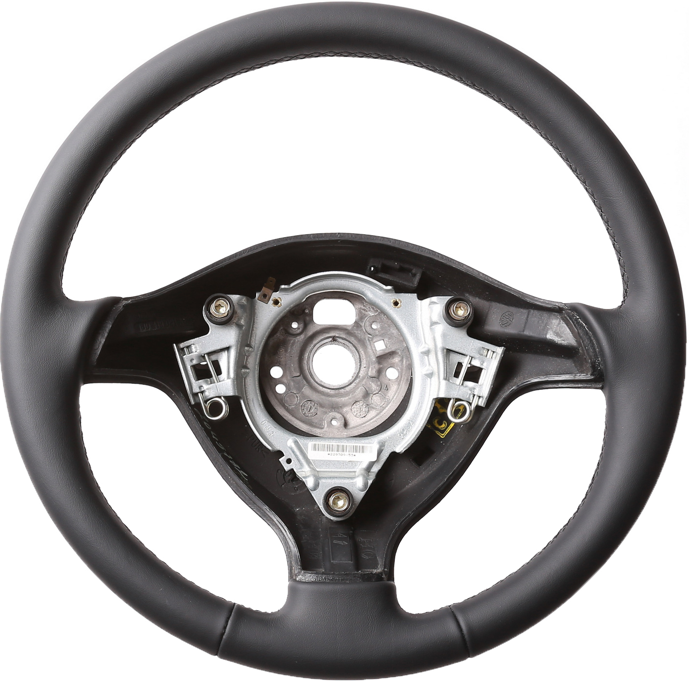 VW Lenkrad Golf 4 Passat 3B 3BG Bora Seat Leon Klassisch nur Nappa Naht schwarz