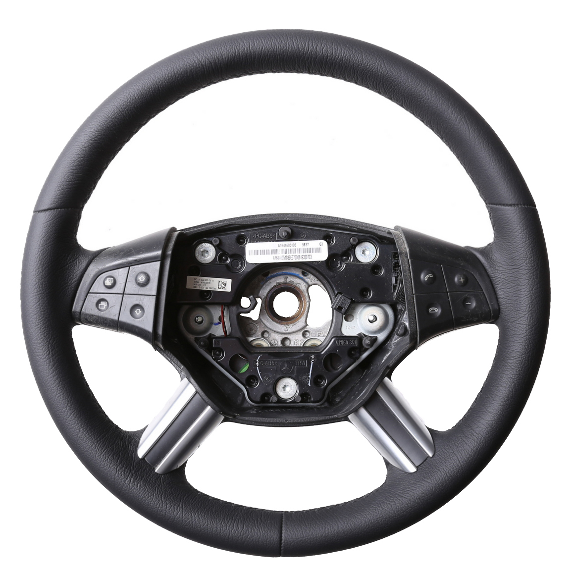 Mercedes Lenkrad  W164 ML X164 GL W251 R Klasse nur genarbt Naht schwarz