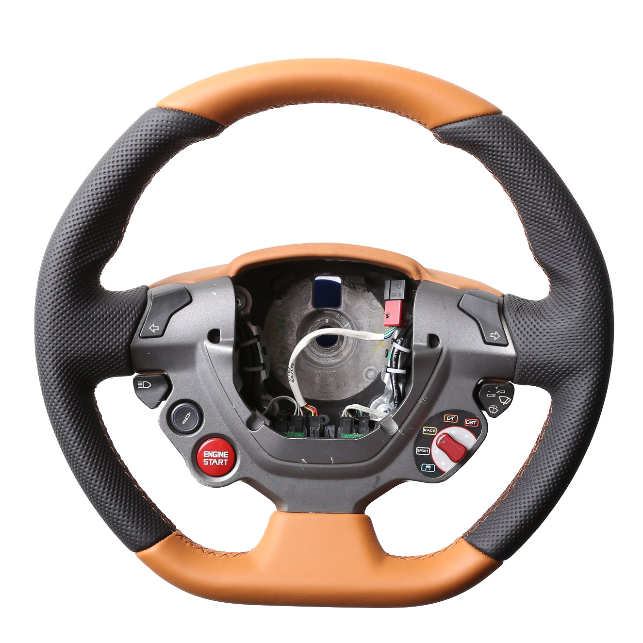 Ferrari Lenkrad California T Bicolorbezug havannabeige Naht havannabeige