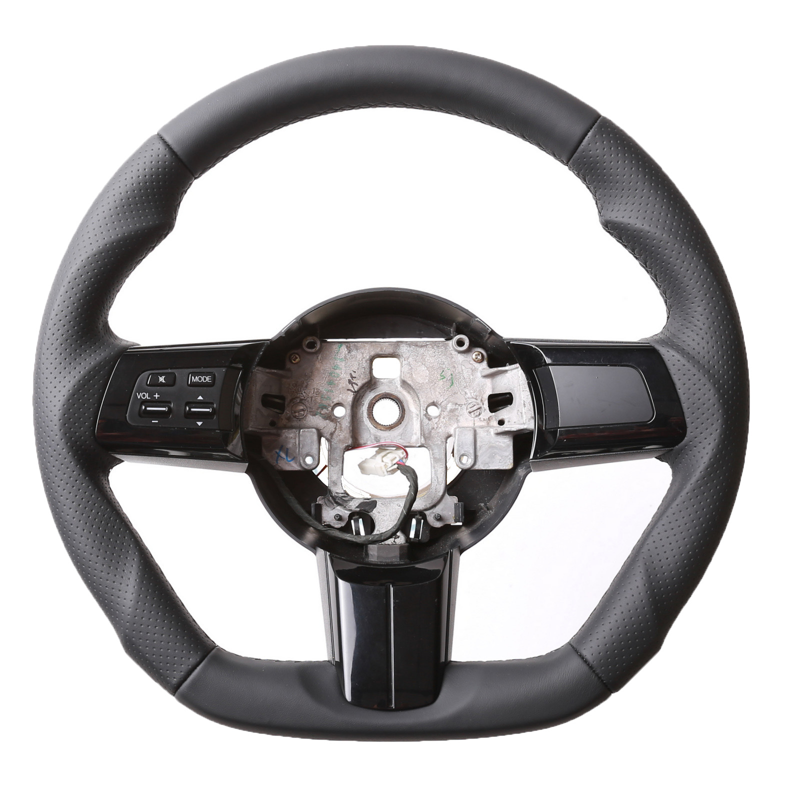 Mazda Lenkrad MX-5 Nappa Abgeflacht Kombibezug Naht schwarz