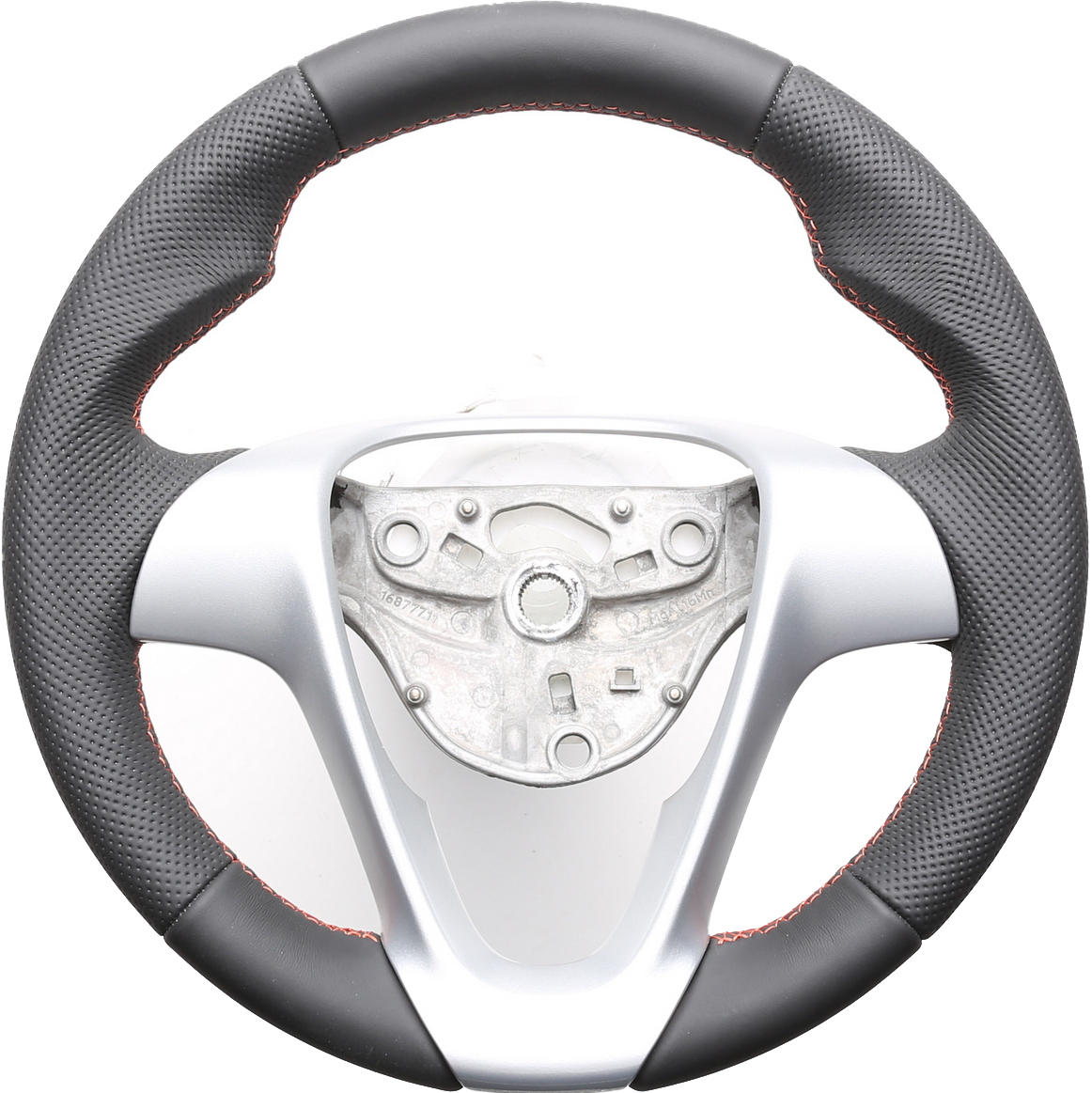 Smart Lenkrad Fortwo Turbo Sport Daumenauflagen Kombibezug Naht rot