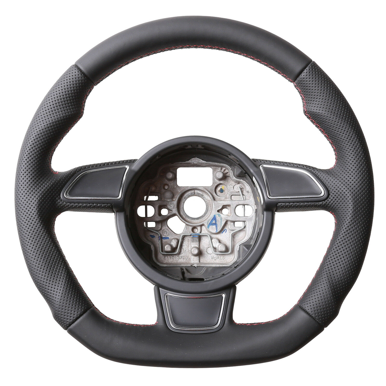 Audi Lenkrad A4 A1 S1 A6 S6 A7 A8 Q3 Abgeflacht Kombibezug S-Line Naht