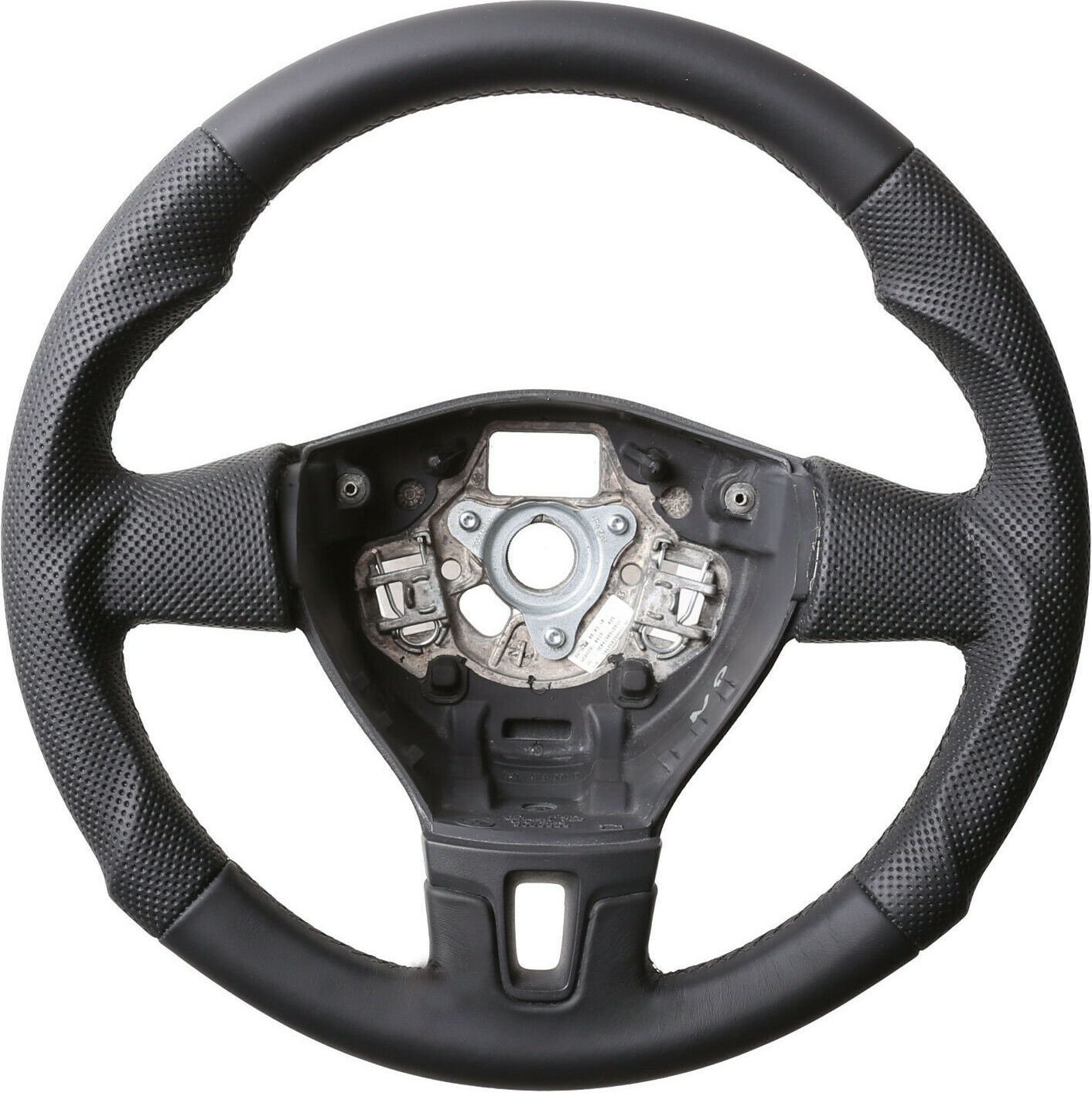 VW Lenkrad T5 Passat 3C Golf 6 Amarok Tuning Kombibezug Naht schwarz